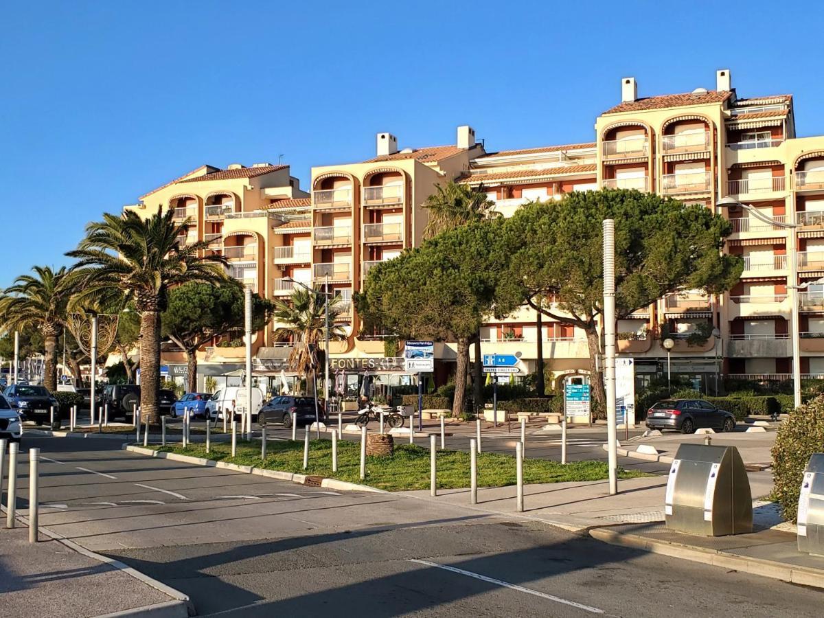 Port Frejus Est, Le Capitole, Studio 27M2, Vue Mer Luaran gambar